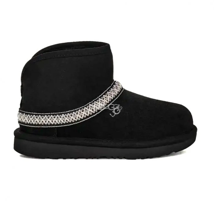 Classic Mini Crescent Black, Черный