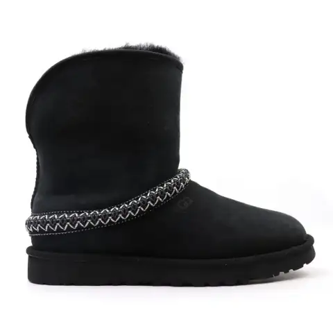 Classic Short Crescent Black, Черный