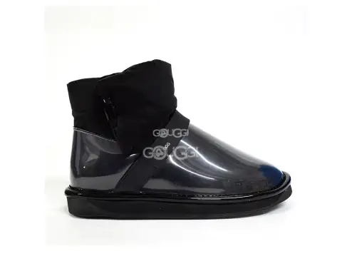 Clear Quilty Boots Black, Черный