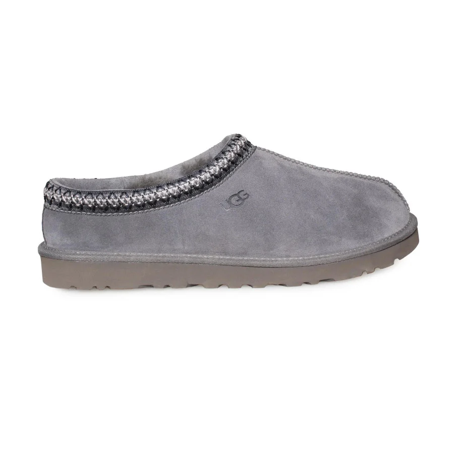 Men Tasman Slipper Dark Grey, Графит