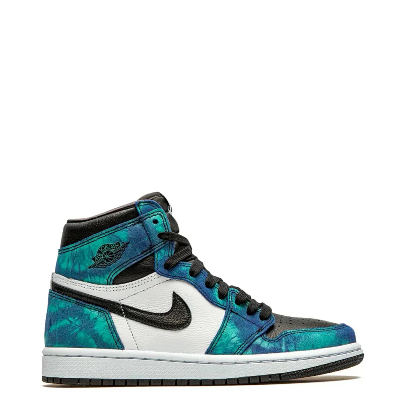 Jordan 1 Retro High Tie Dye (W) - 100, BLUE