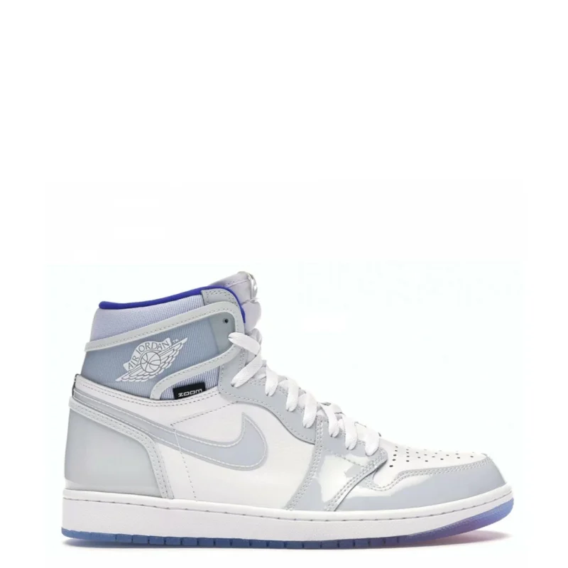 Jordan 1 Retro High Zoom White Racer Blue - 104`, GREY