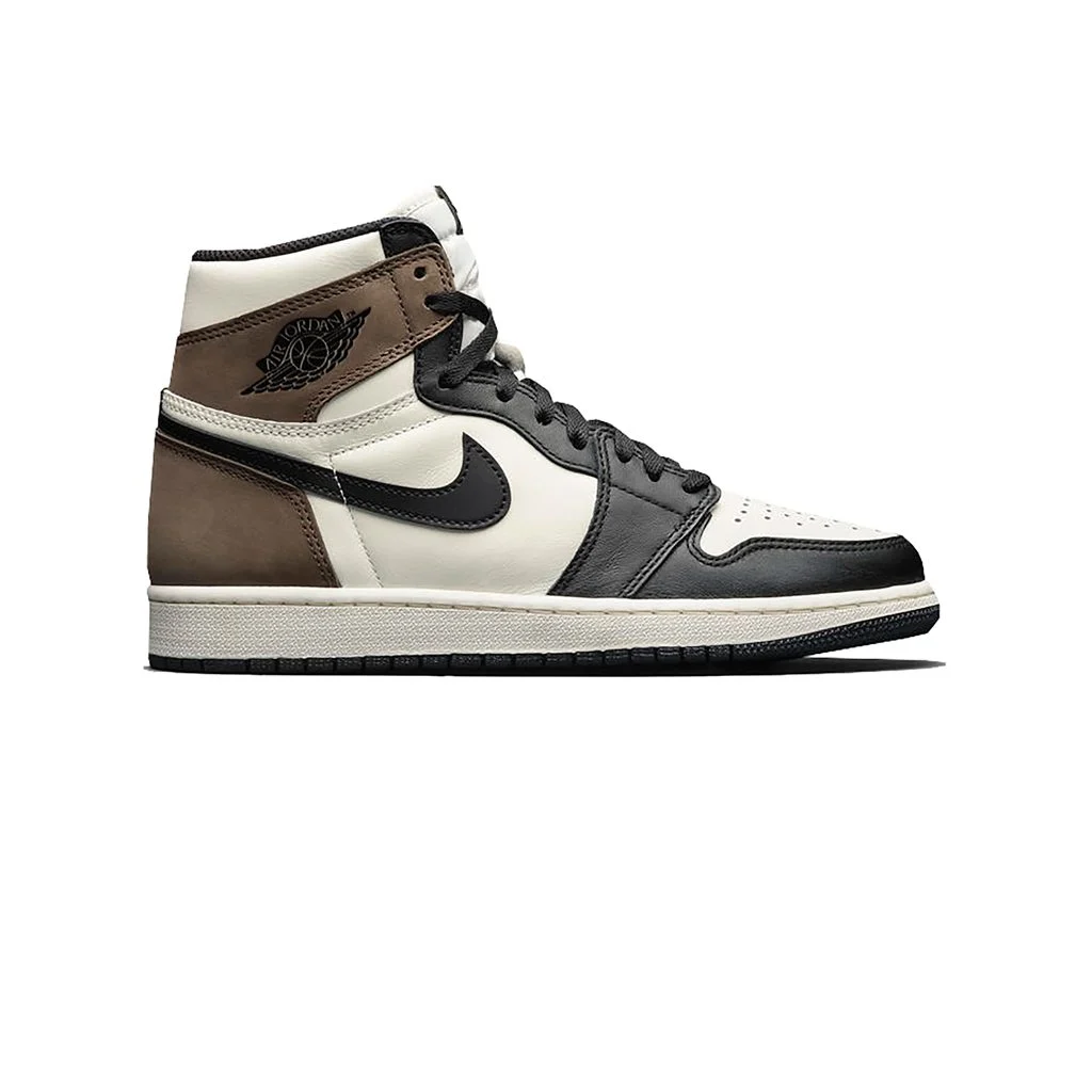 Jordan 1 high black-dark mocha, Не указан
